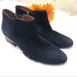 Sam Edelman Black Short Heel Ankle Boots 10
